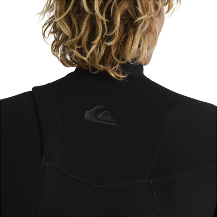 2024 Quiksilver Mnner Highline 3/2mm Brustreiverschluss Neoprenanzug EQYW103210 - Black